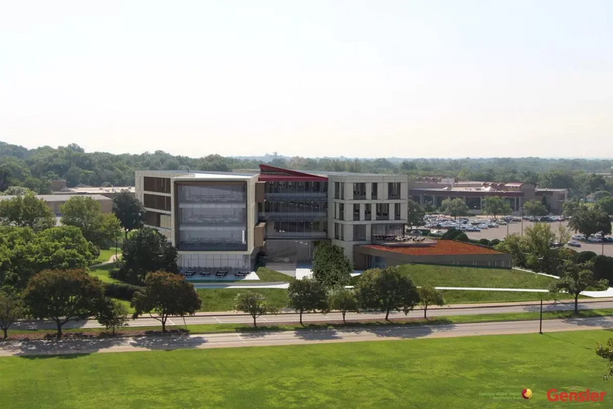 The Kansas Unversity School of Business Educates Students, Community on Green Roof Benefits