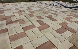 Patterned RoofStone pavers on Eastern Lofts green roof